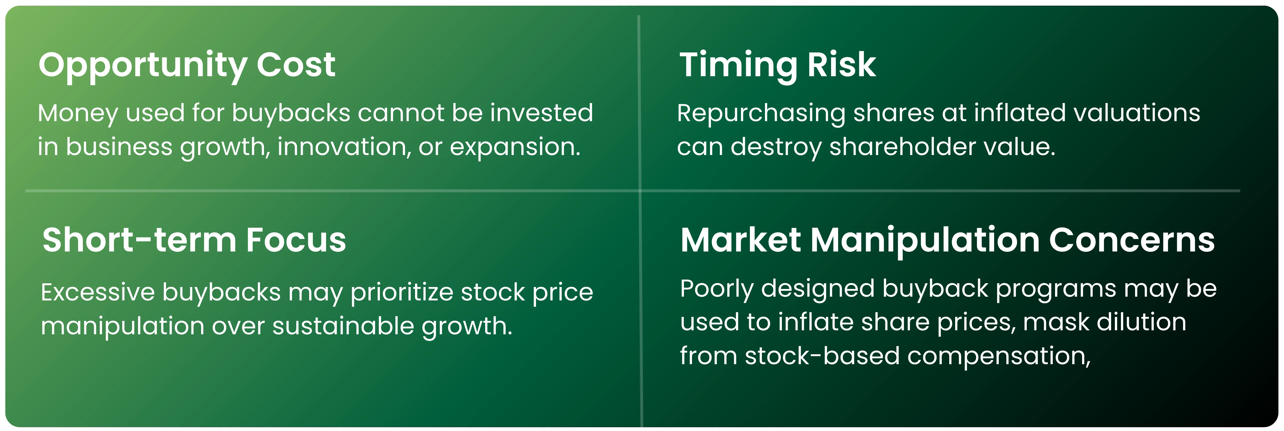 Stock Buybacks: Why Do Companies Repurchase Shares?