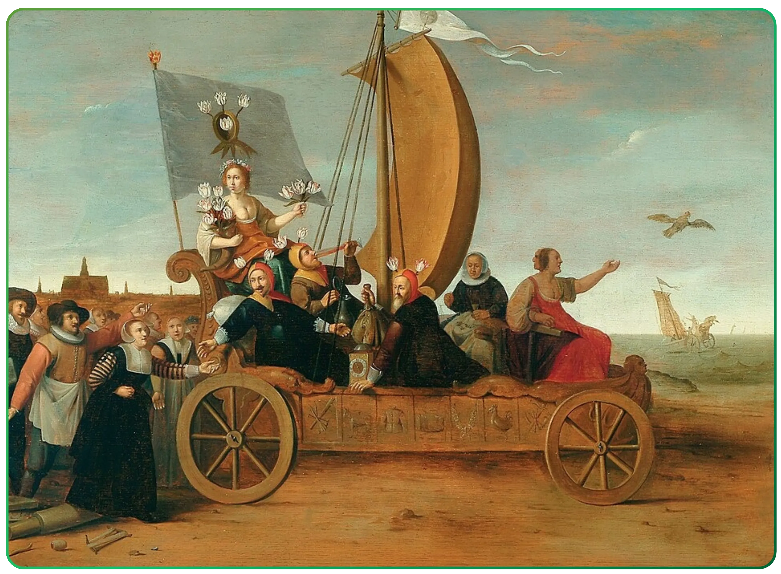 Tulip Mania and the Birth of Financial Bubbles