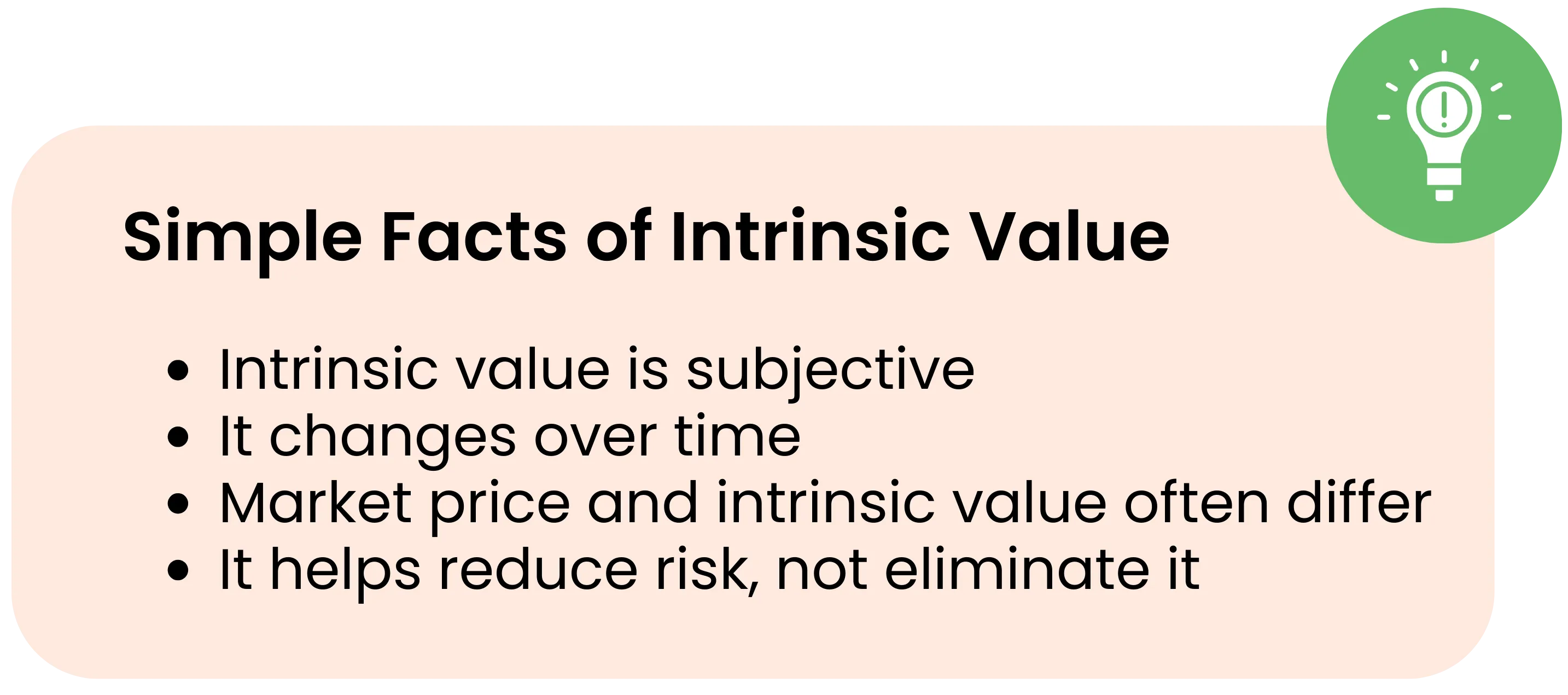 What is an Intrinsic Value?