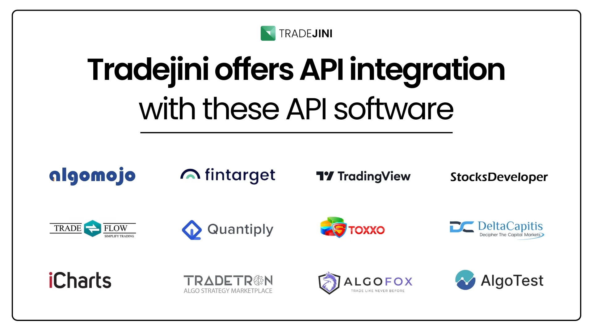 Tradejin offers its users free API integration