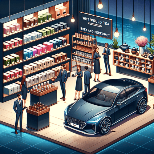 Hyundai in a boutique 