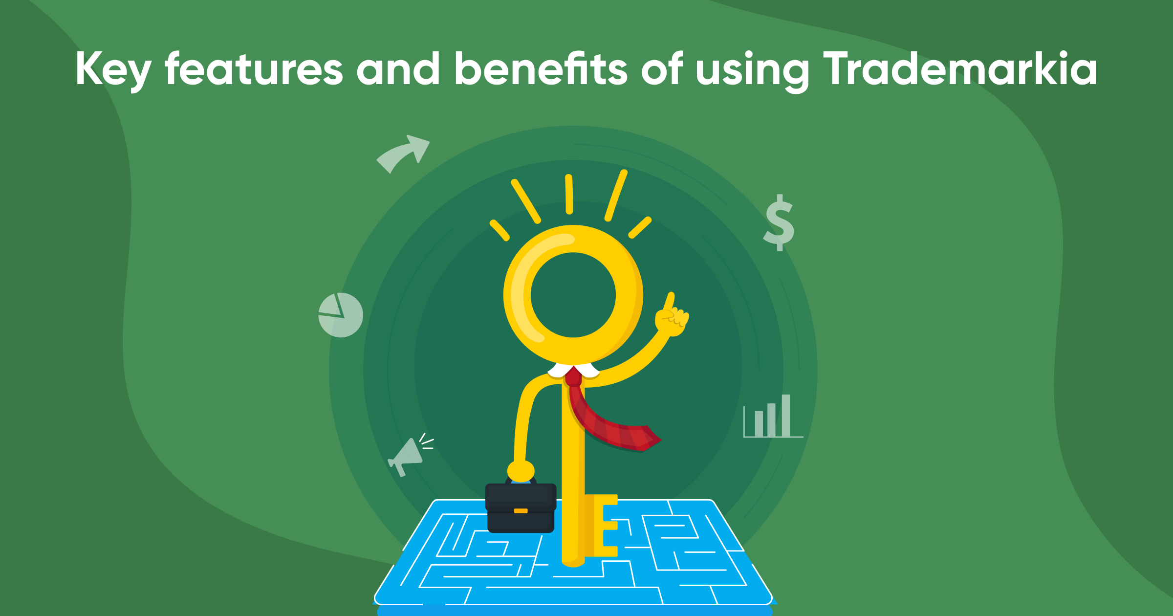 key features and benefits of using Trademarkia