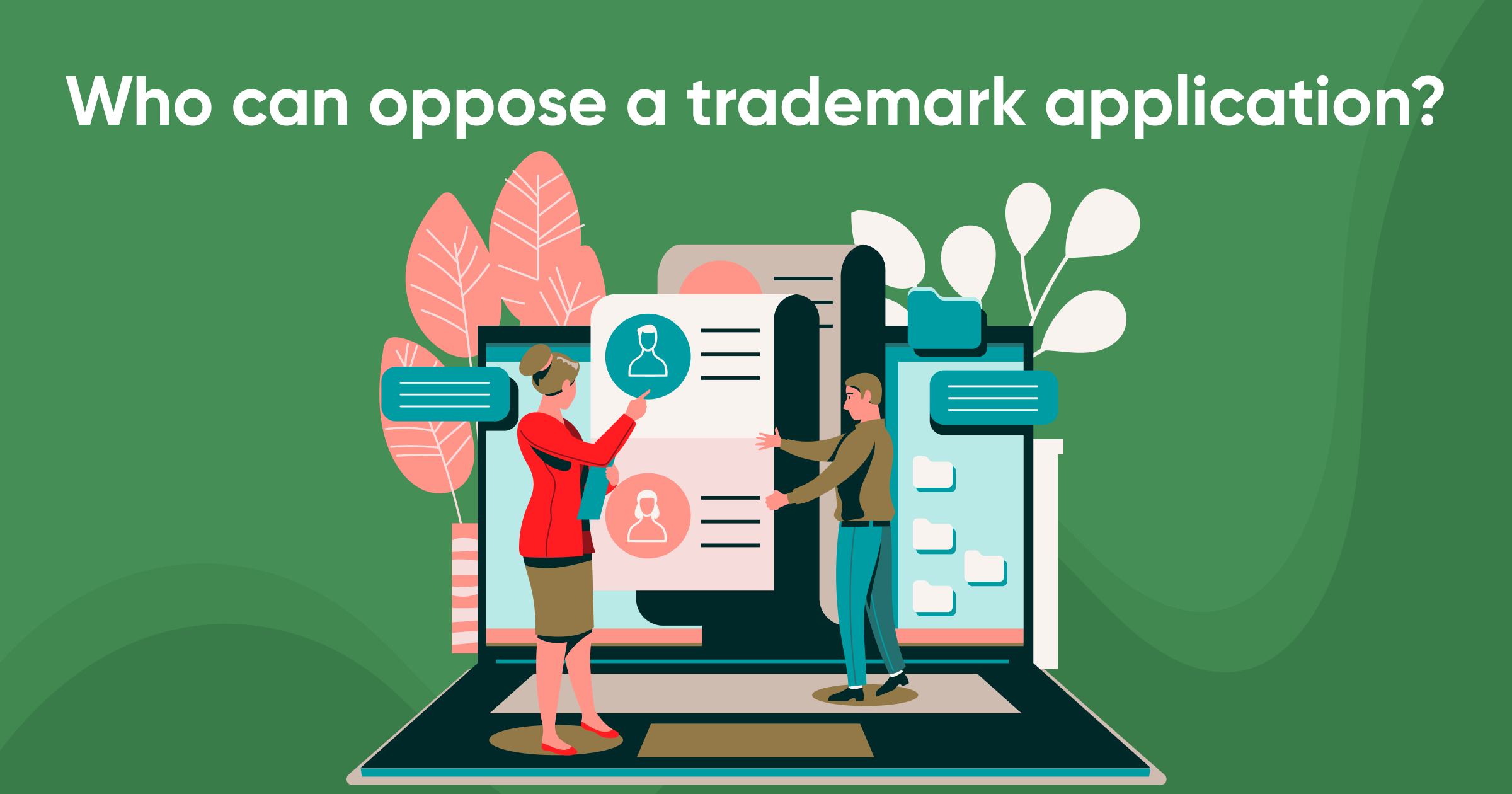 Who can oppose a trademark application?