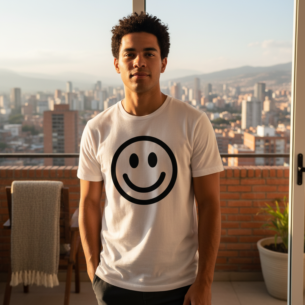 Camiseta Carita Feliz
