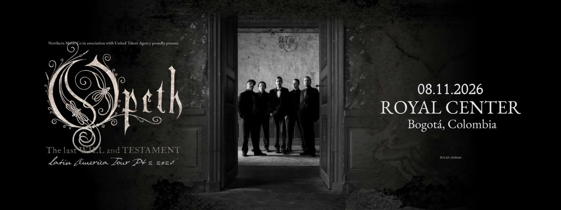 Opeth en Bogotá