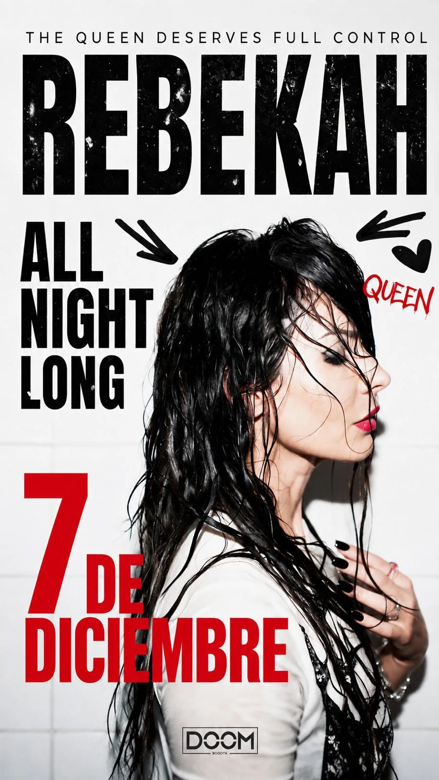 REBEKAH ALL NIGHT LONG en Bogotá