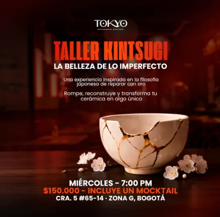 Taller Kintsugi / Tokyo en Bogotá