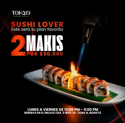 Sushi Lover / Tokyio en Bogotá