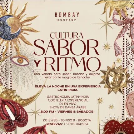 Cultura, Sabor y Ritmo / Bombay en Bogotá