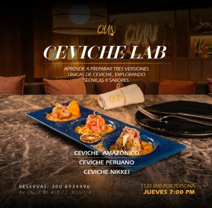 Ceviche Lab / QUN en Bogotá
