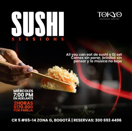 Sushi Sessions en Bogotá