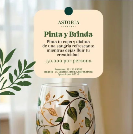 Pinta y Brinda / Astoria Garden en Medellín
