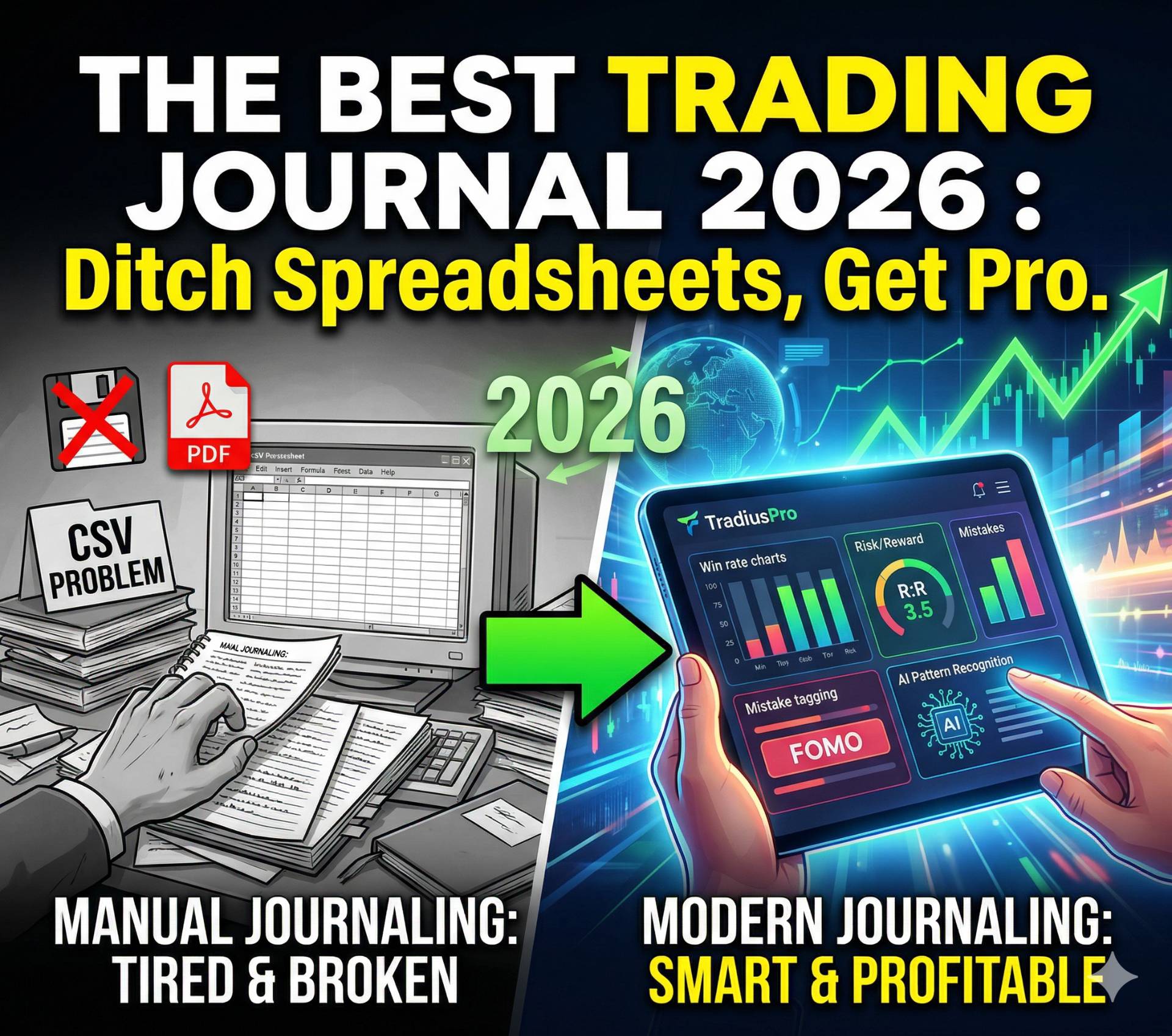 The Best Trading Journal in 2026: Why Serious Traders Are Ditching Spreadsheets