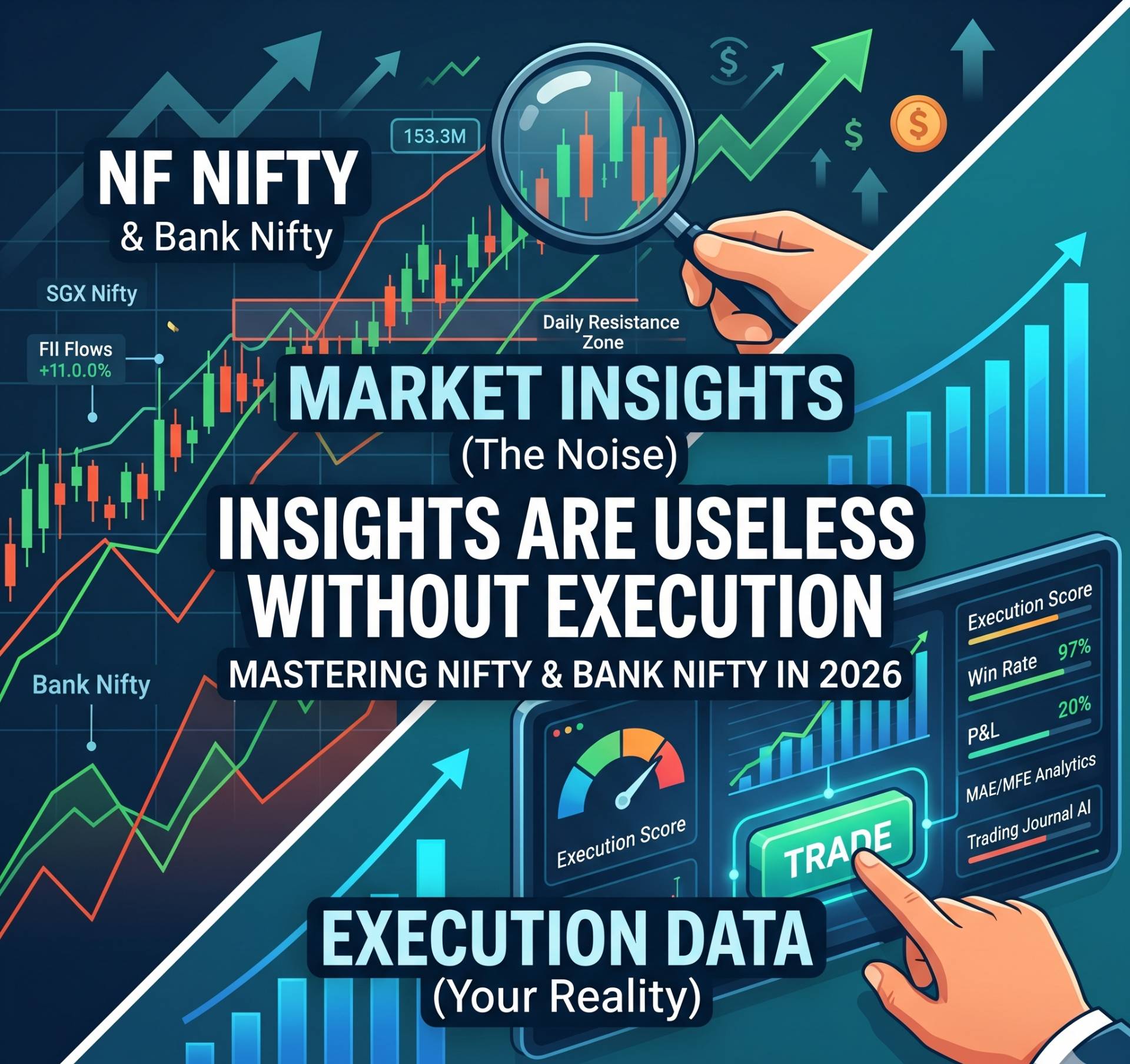 Market Insights Are Useless Without Execution: Mastering Nifty & Bank Nifty in 2026