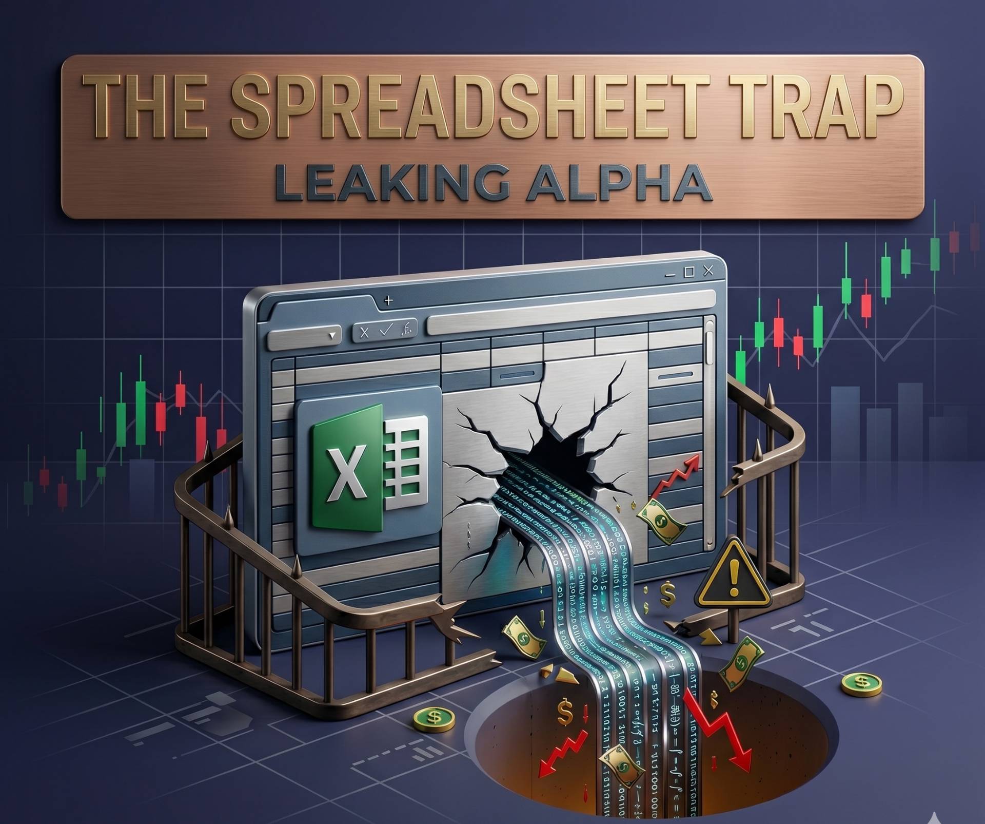 The Spreadsheet Trap: Why Your Free Excel Trading Journal Is Leaking Alpha