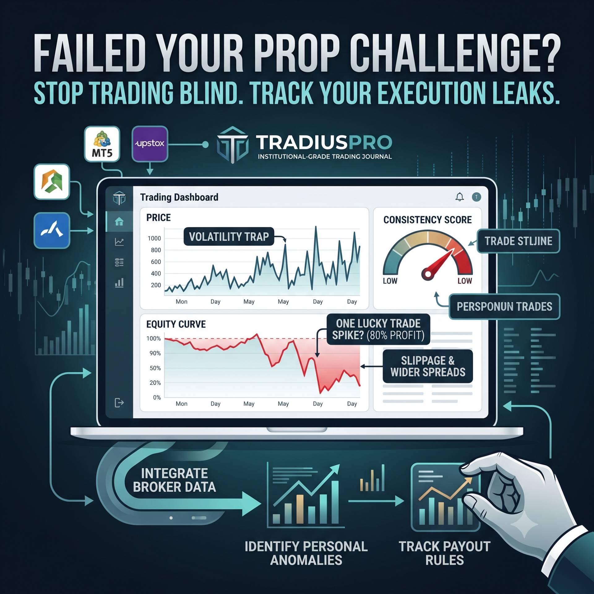 How to Survive Institutional Volatility: The Nifty Trap and Prop Firm Payouts