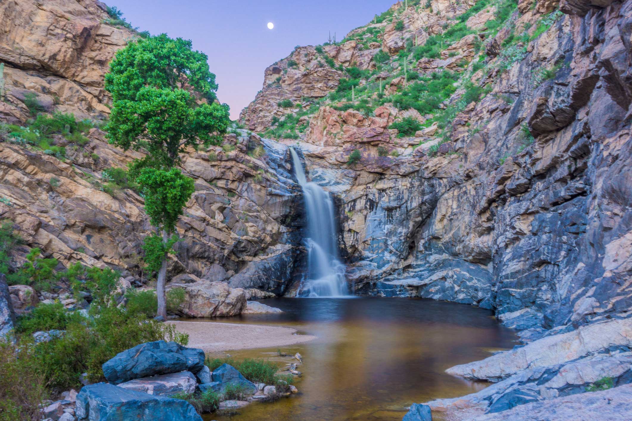 Tanque Verde Falls.