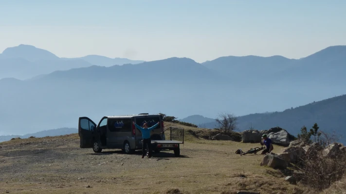 Shuttle enduro Vallespir Arles sur Tech Amélie les bains.