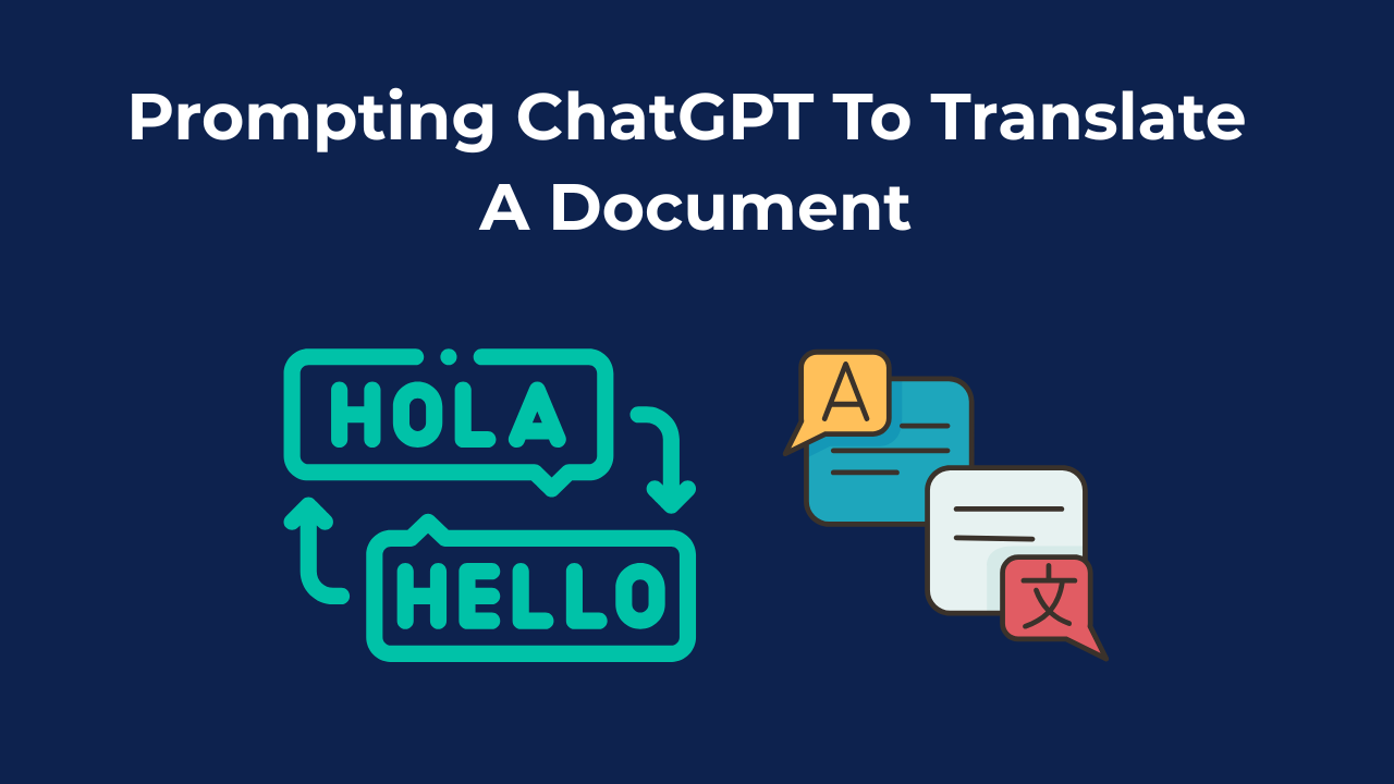 Translating A Document with ChatGPT