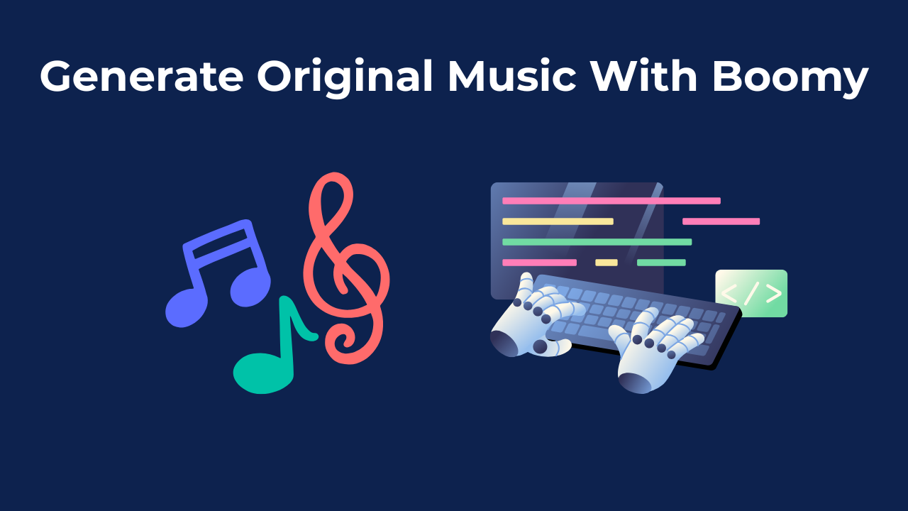 Generate Original Music with Boomy