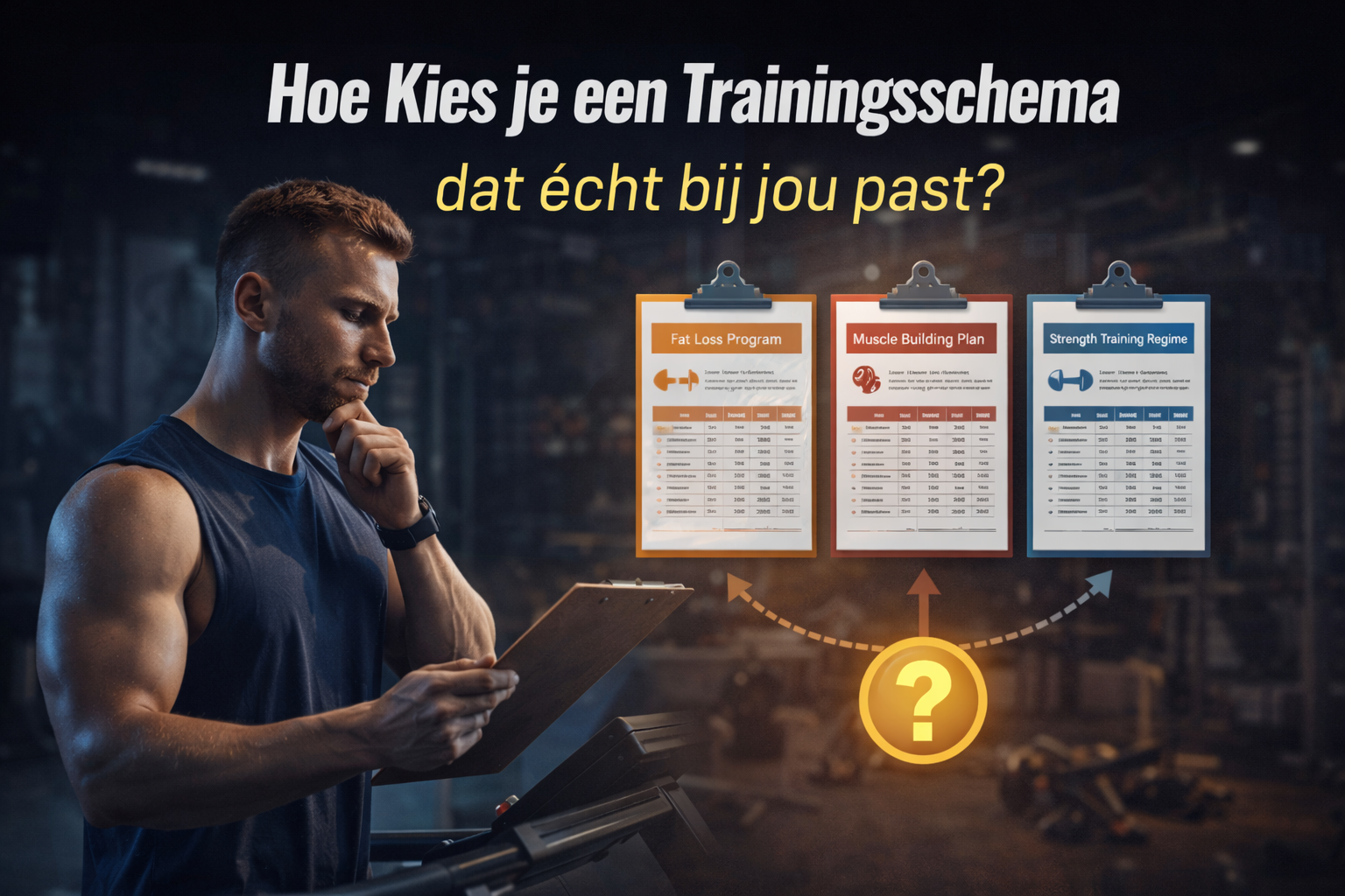 Hoe Kies je een Trainingsschema dat écht bij jou past?