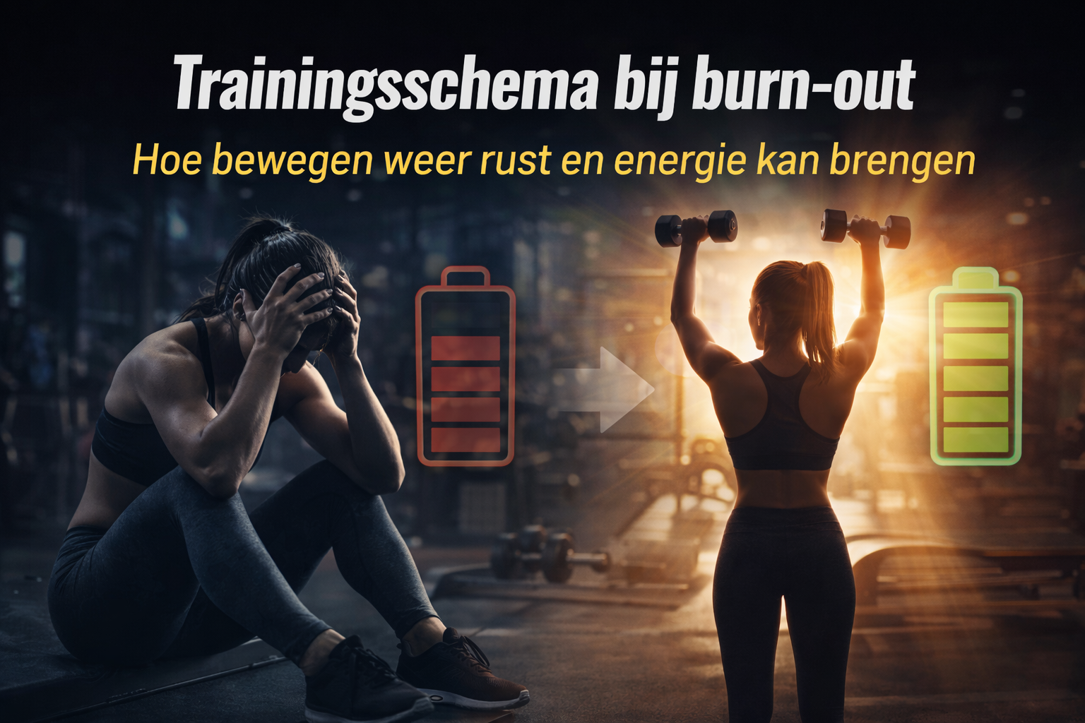 Trainingsschema bij burn-out: hoe bewegen weer rust en energie kan brengen