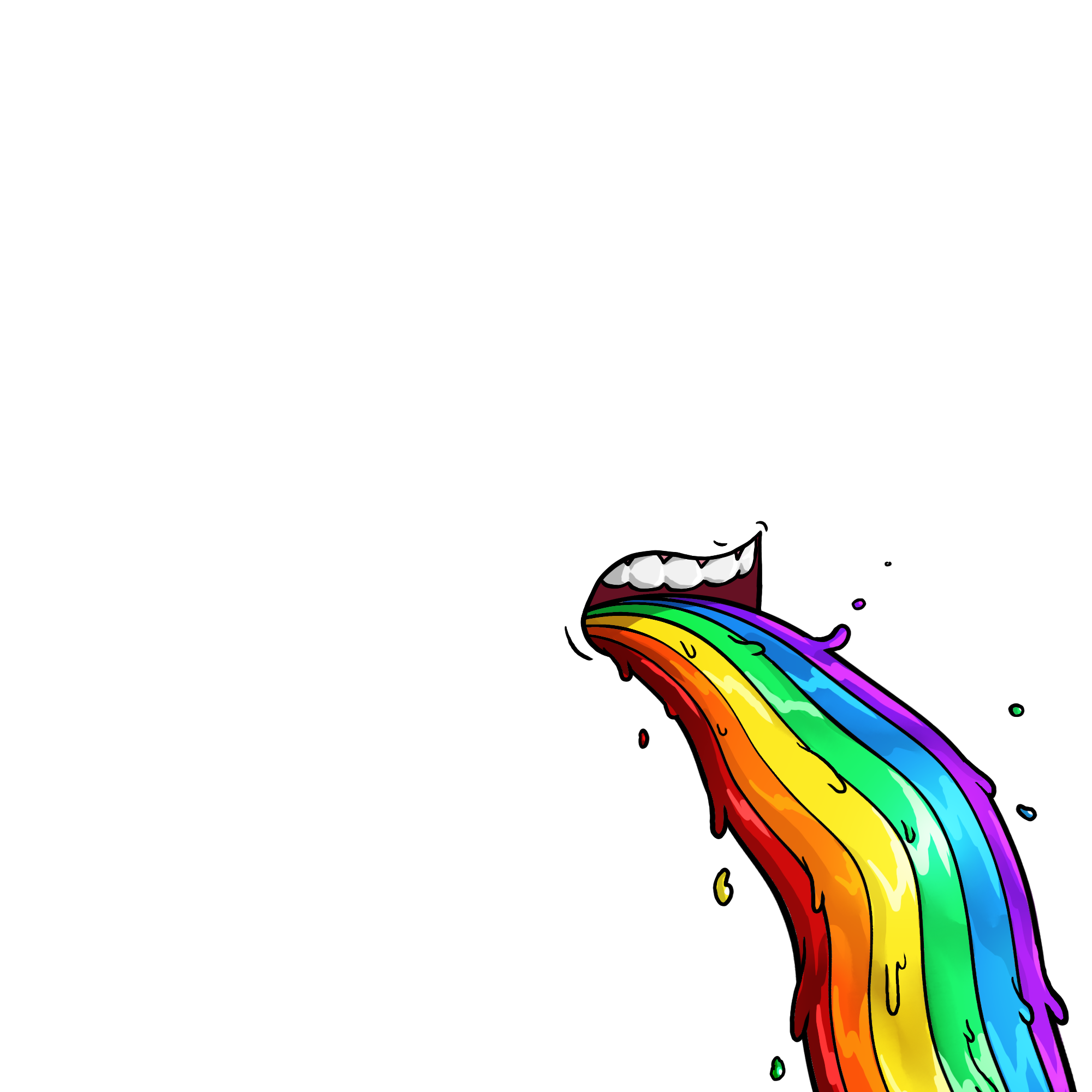 Rainbow Puke