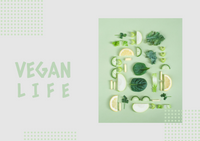 ebook, horizontal, vegan, life