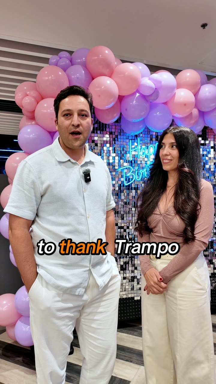Trampo birthday party video thumbnail