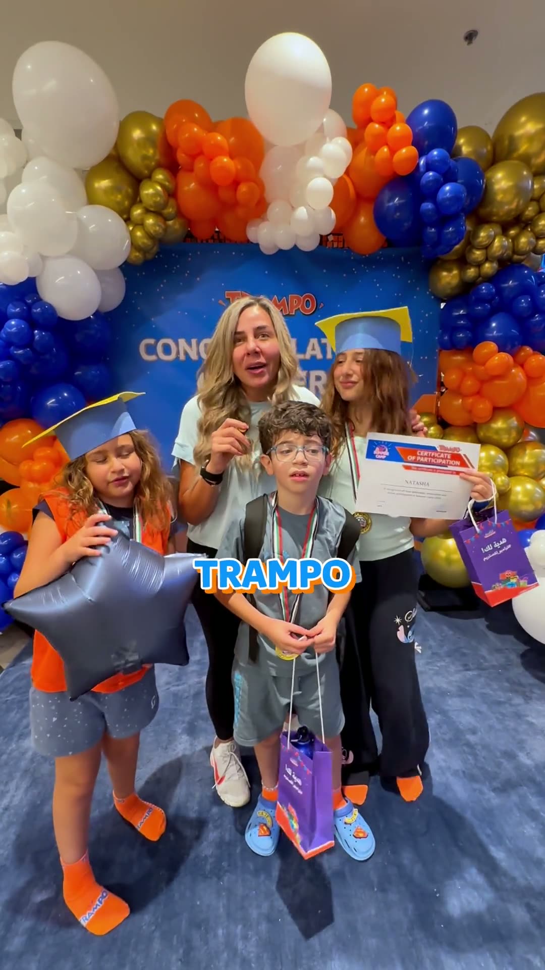 Trampo camp video