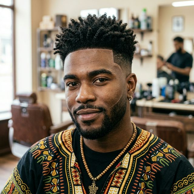Nappy / Taper Fade Afro