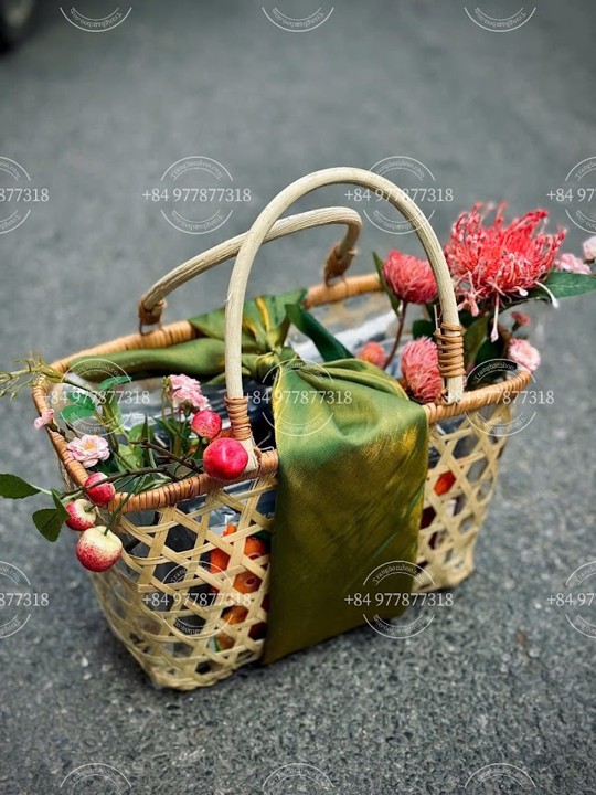 Giỏ tre Việt Nam chinh phục thị trường quốc tế