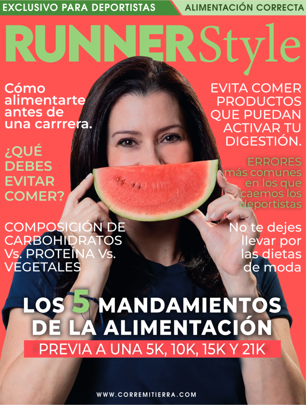 RunnerStyle - Los 5 mandamientos de la alimentación