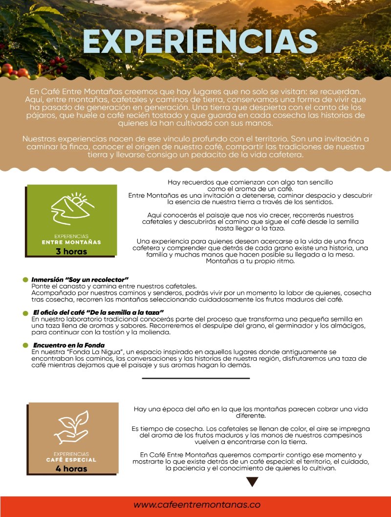 Café Entre Montañas — page 3