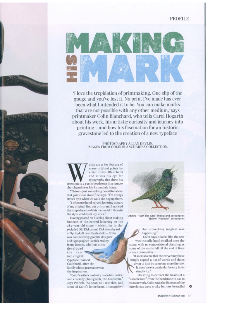 Colin Blanchard in D+G Life — page 3