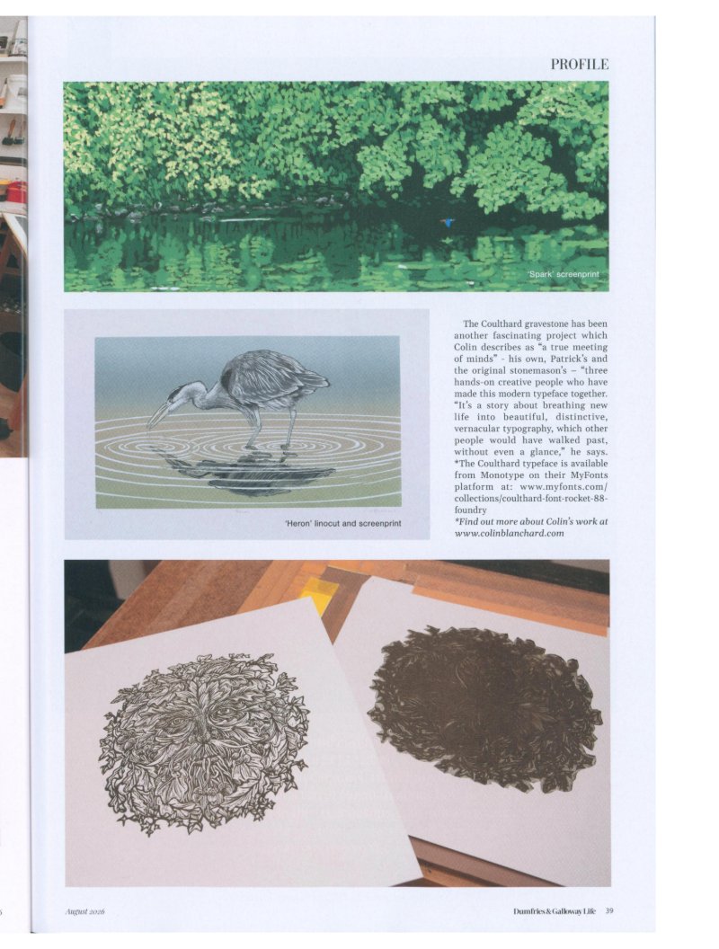 Colin Blanchard in D+G Life — page 7