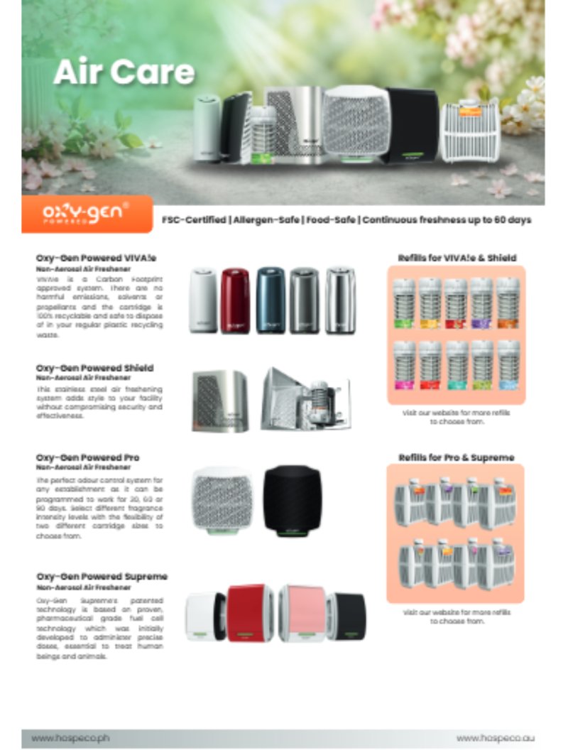 Hospeco AU Product Guide — page 2