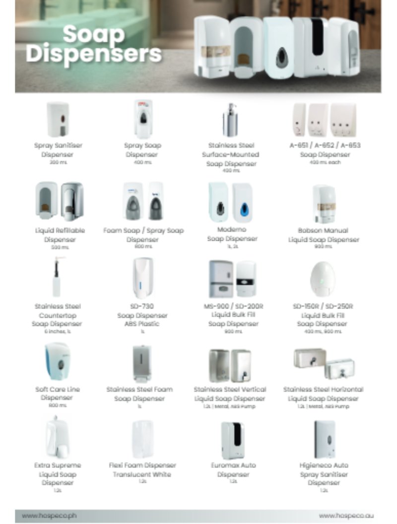 Hospeco AU Product Guide — page 4