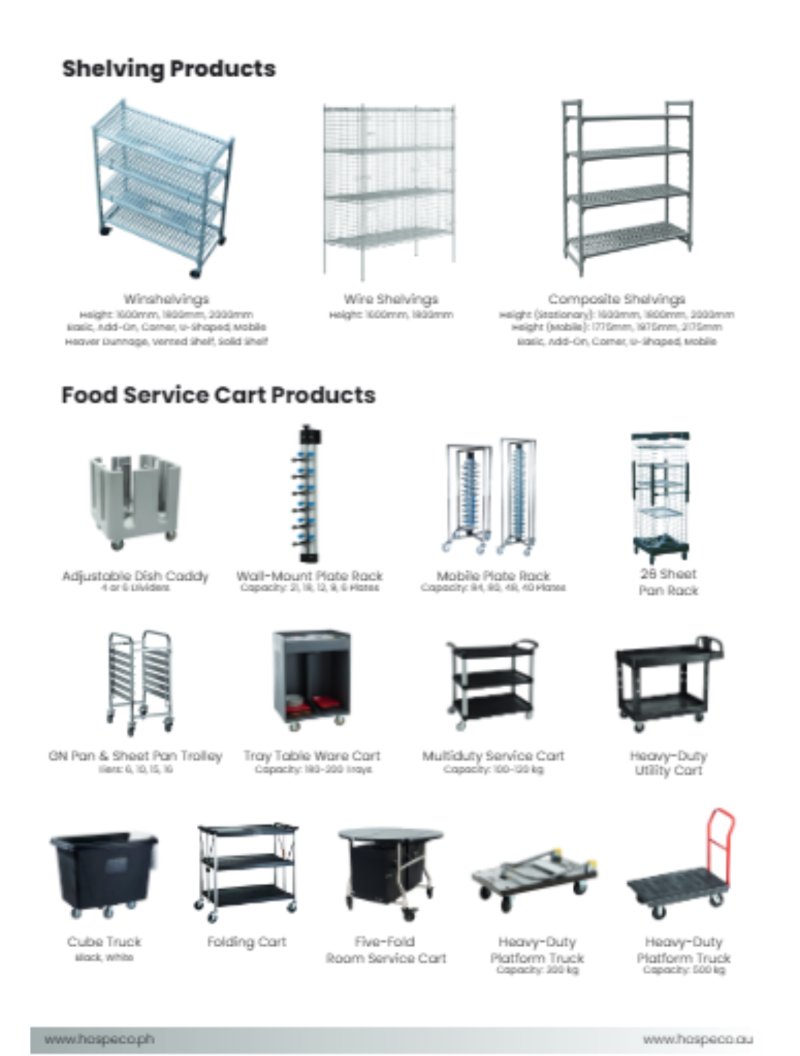 Hospeco AU Product Guide — page 34