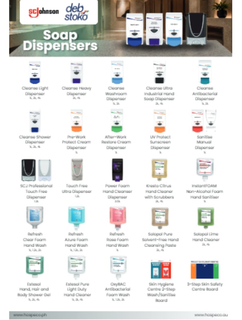 Hospeco AU Product Guide — page 5