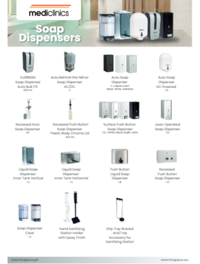 Hospeco AU Product Guide — page 6