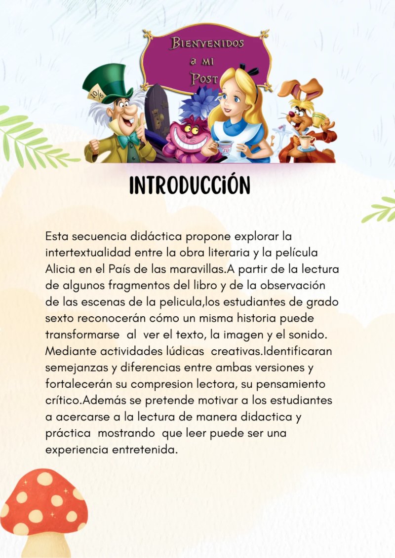 Secuencia didactica Alicia — page 2