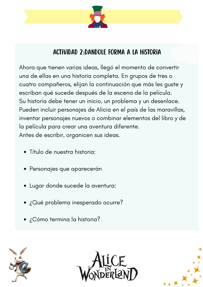 Secuencia didactica Alicia — page 16