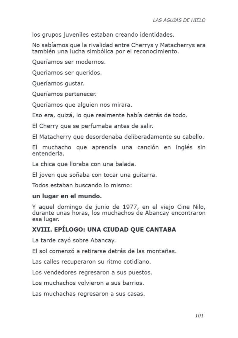 LIBRO AGUJAS DE HIELO I — page 101