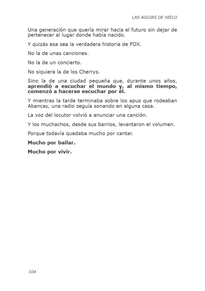 LIBRO AGUJAS DE HIELO I — page 104