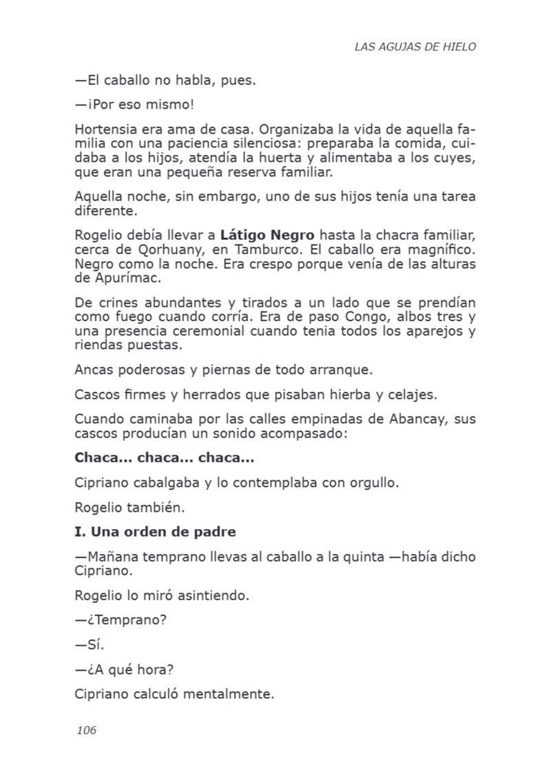 LIBRO AGUJAS DE HIELO I — page 106