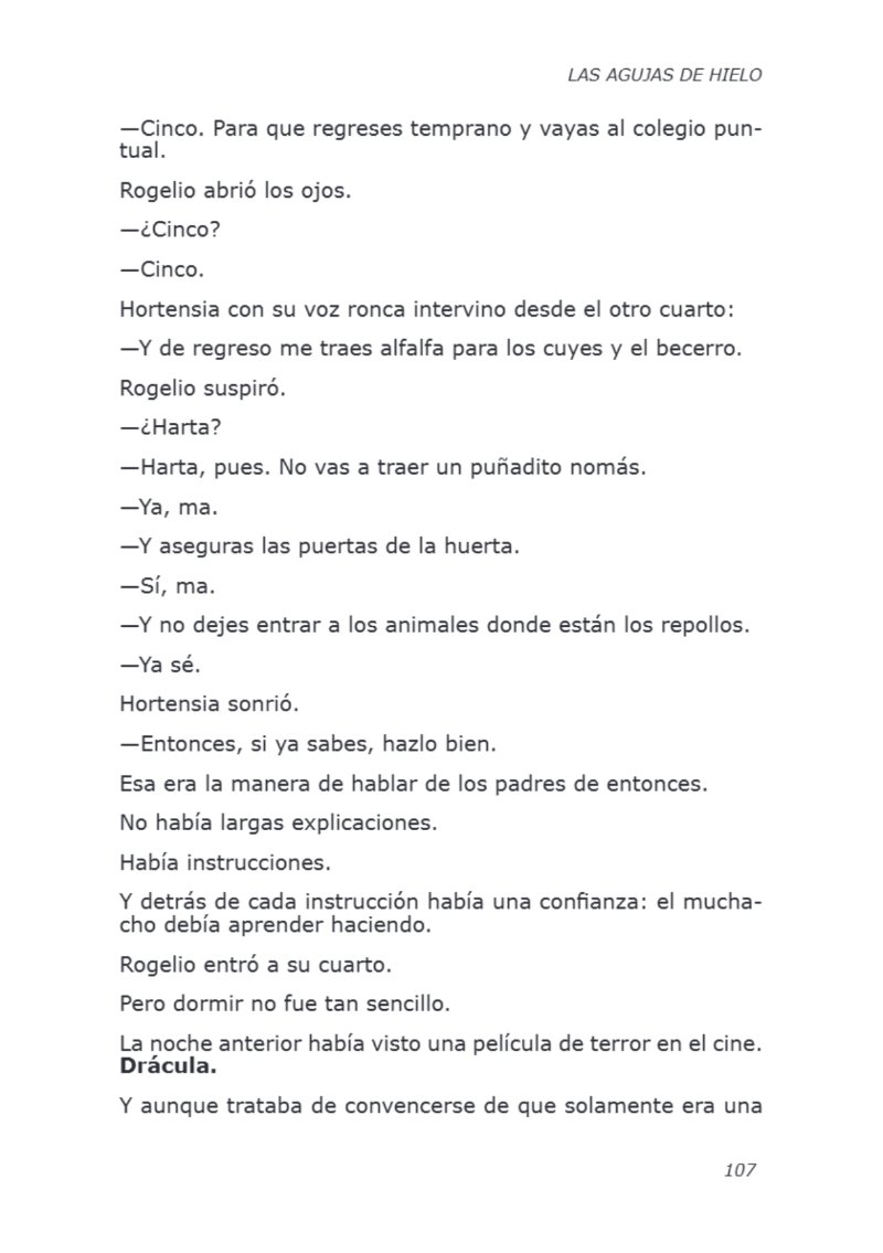 LIBRO AGUJAS DE HIELO I — page 107