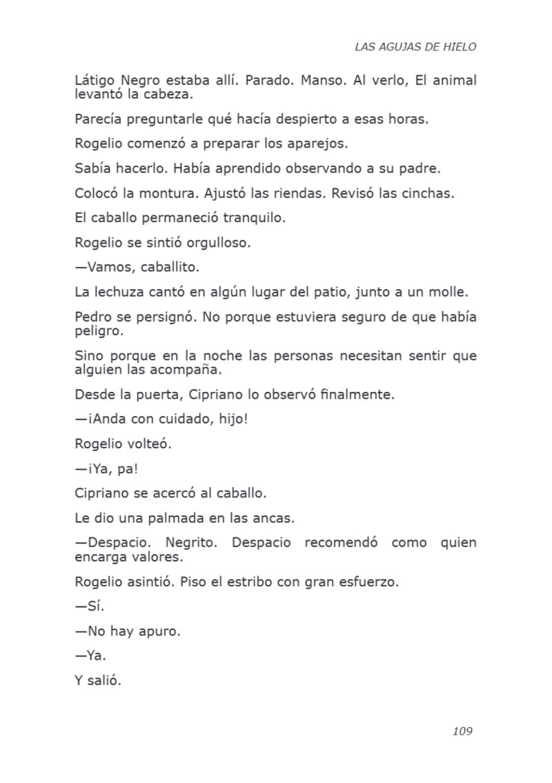 LIBRO AGUJAS DE HIELO I — page 109