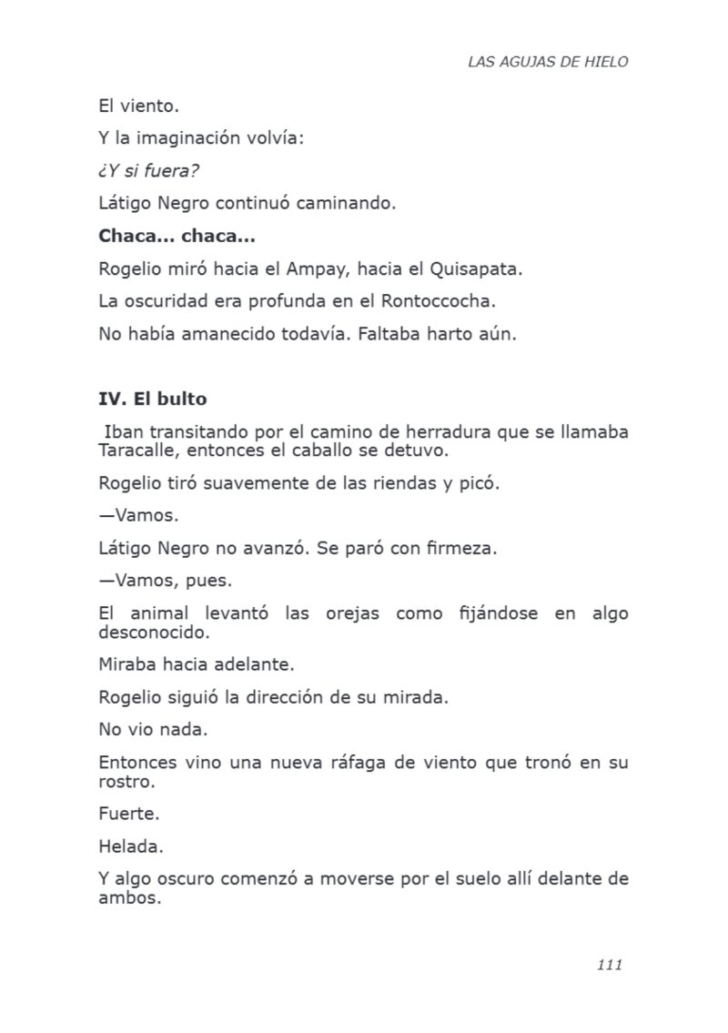 LIBRO AGUJAS DE HIELO I — page 111