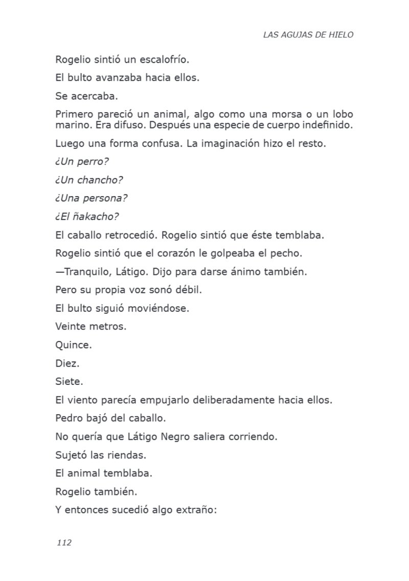LIBRO AGUJAS DE HIELO I — page 112